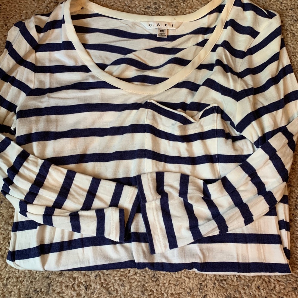 Cabi 3/4 sleeve top